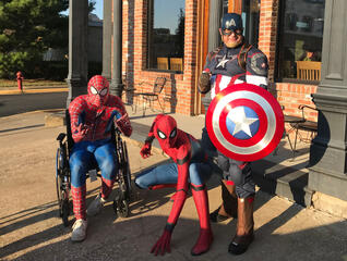 Spidey and Captain America Team Up